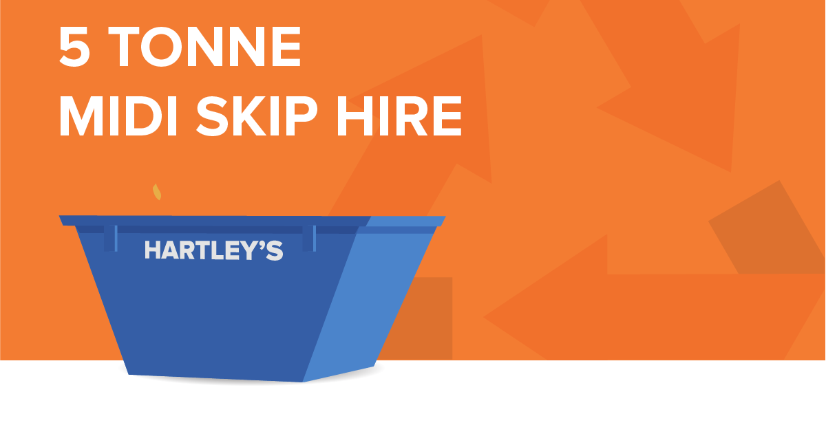 midi Skip 5 tonne Skip Hire Stoke on Trent Staffordshire